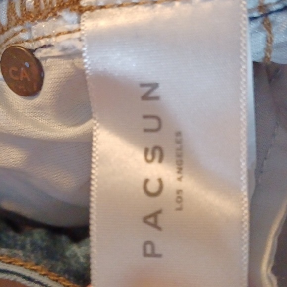 PACSUN, DISTRESSED, LOW RISE, SKINNIEST, STRETCH JEANS W24X36 - Picture 10 of 10